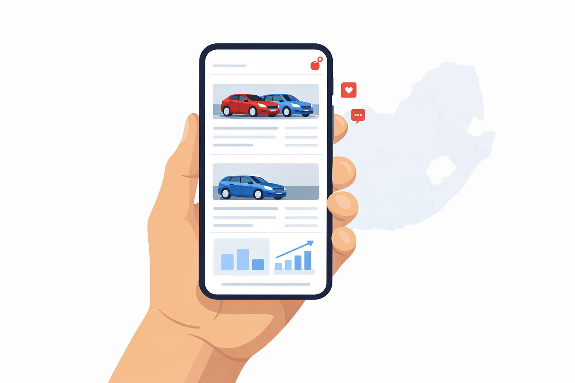 Mobile automotive discovery feed